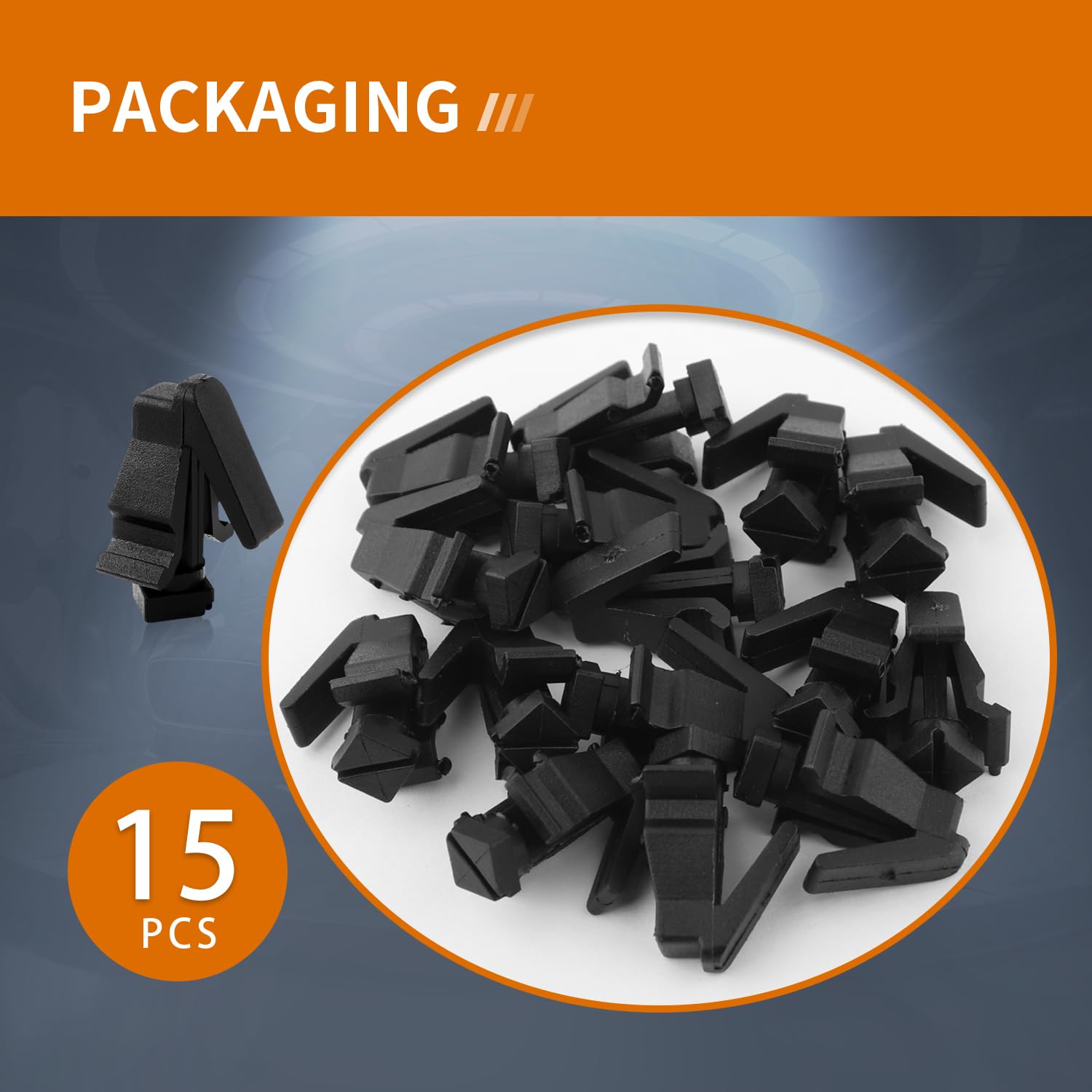 Amazon.co.jp: フロントグリルクリップバンパーファスナー15個